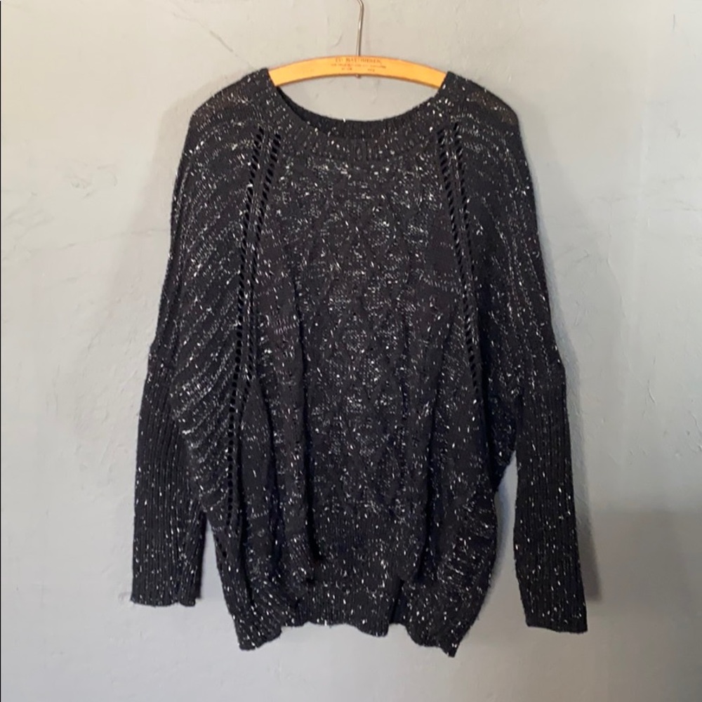 Cotton On Cable Knit Style Crew Neck Marled Cozy Sweater Winter Comfy